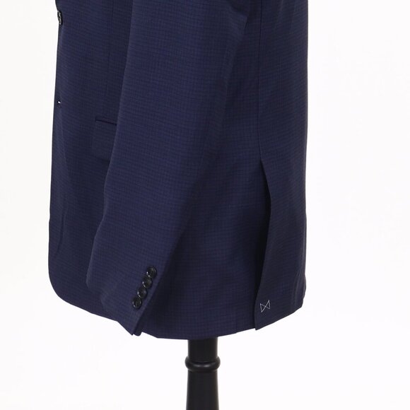 NEW Walter-Morton 42XL Navy Check 2-Button Sport Coat Blazer Jacket P134 - Picture 6 of 11